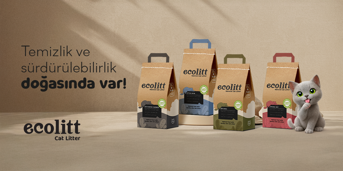Ecolitt Cat Litter Kedi Kumu