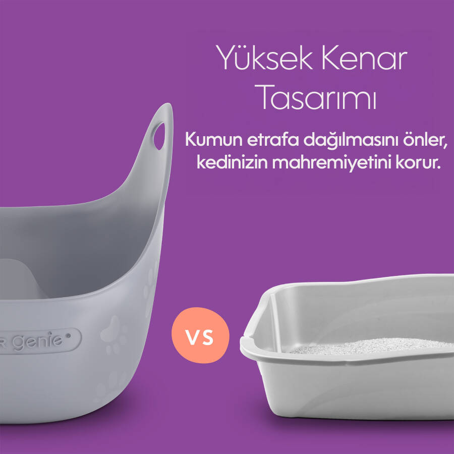 LITTER GENIE Premium Kedi Kumu Tuvaleti - 2